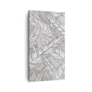 Impression sur toile - Image sur toile - Un tourbillon de plumes - 45x80 cm