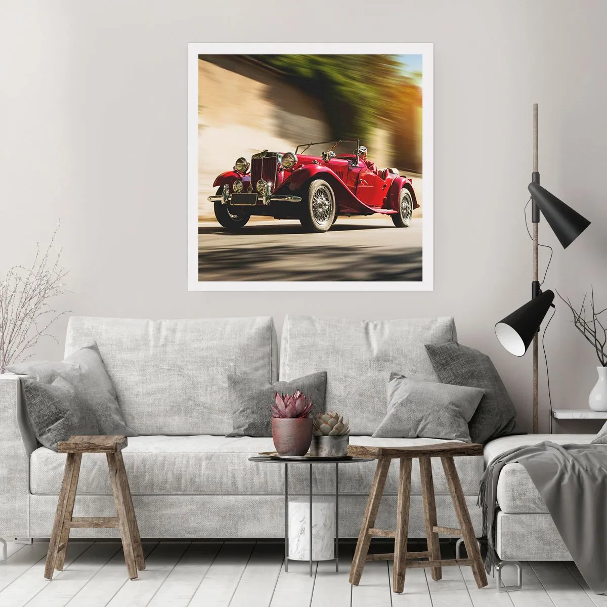 Affiche - Poster - Plus belle que Nike de Samothrace - 40x40 cm