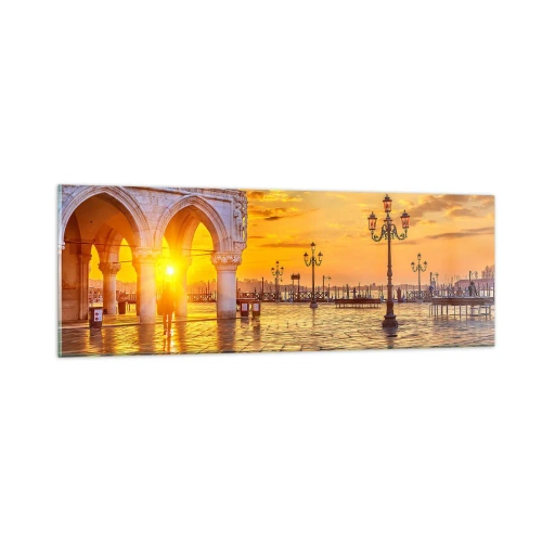 Impression sur verre - Image sur verre - Où est tout le monde? - 90x30 cm