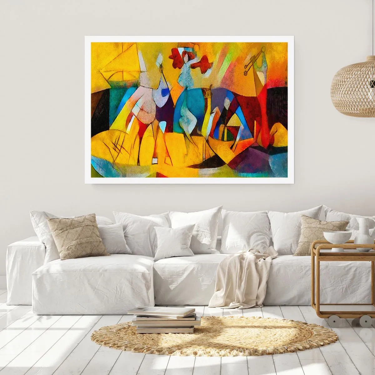 Affiche - Poster - Soleil - vie - joie - 40x30 cm