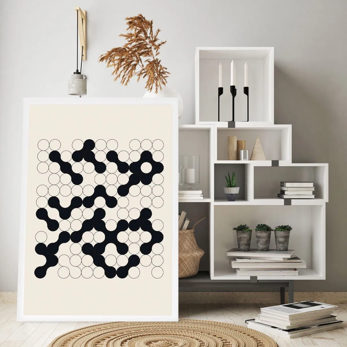 Affiche - Poster - Jeu chinois – variation - 30x40 cm