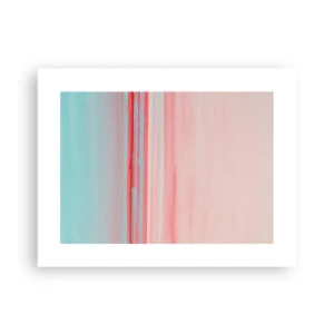 Affiche - Poster - Abstraction à l'aube - 40x30 cm