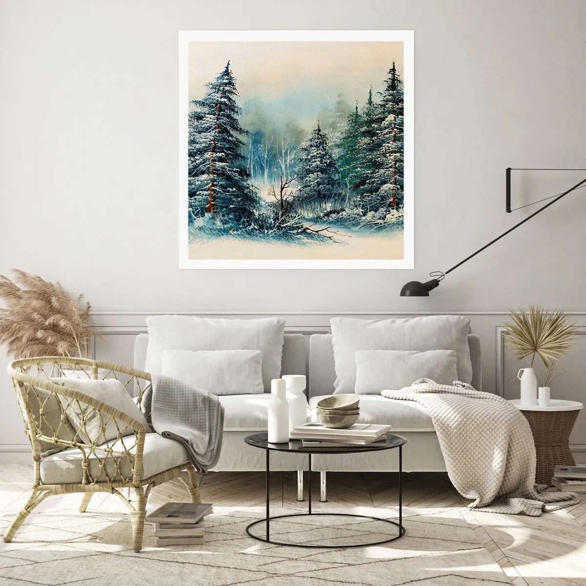 Affiche - Poster - Prêt pour les fêtes - 40x40 cm