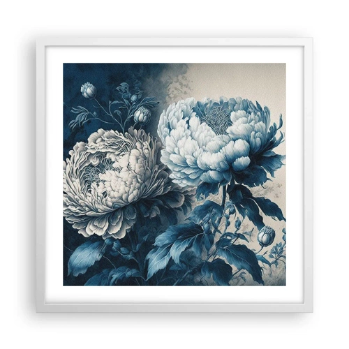 Affiche dans un cadre blanc - Poster - Paire assortie - 50x50 cm