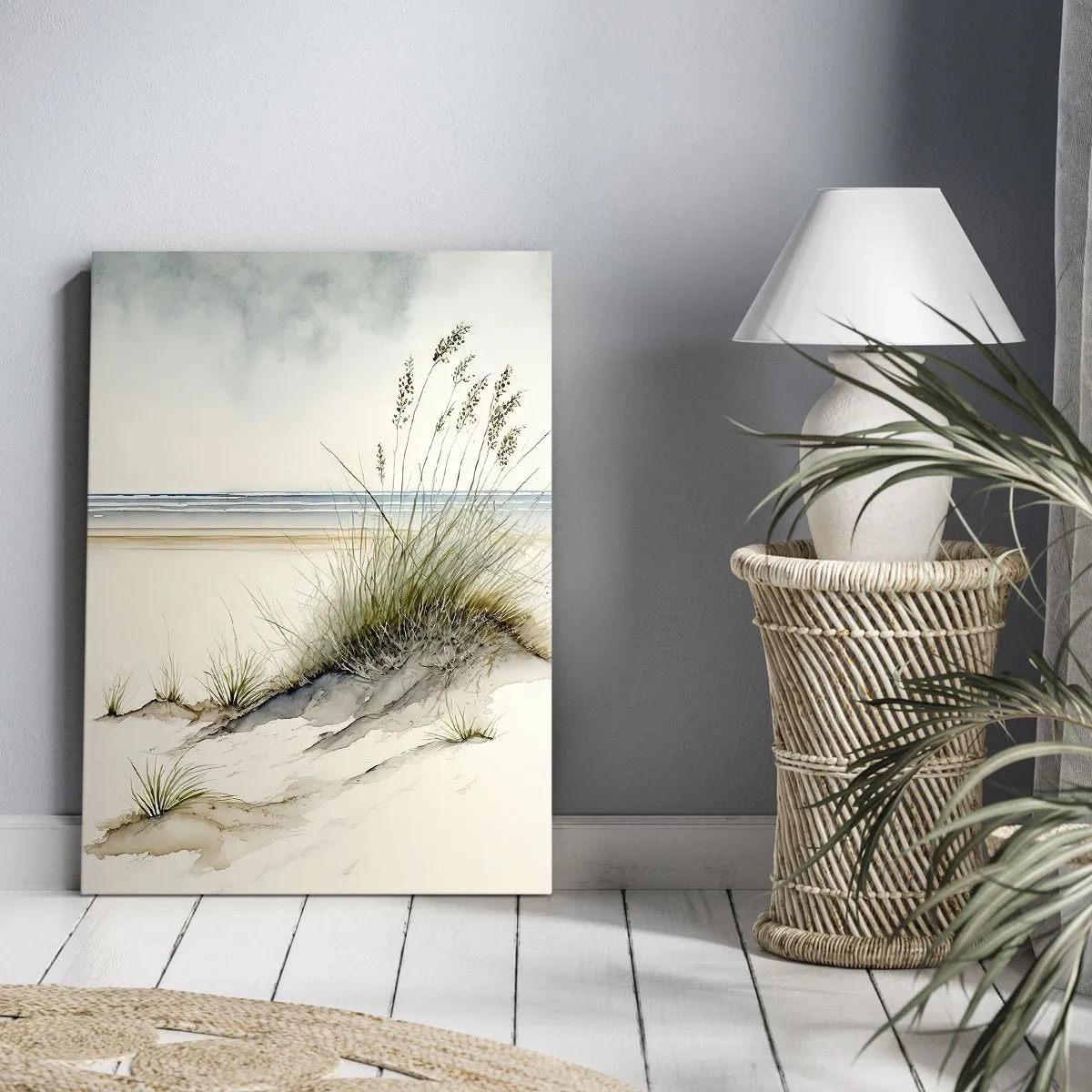 Impression sur toile - Image sur toile - Choyé par le vent - 65x120 cm