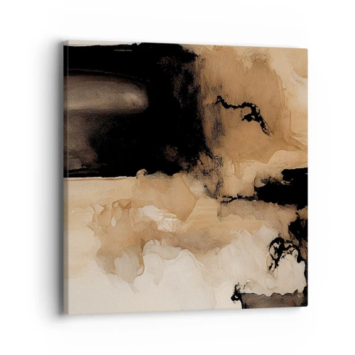 Impression sur toile - Image sur toile - Une abstraction intrigante - 40x40 cm