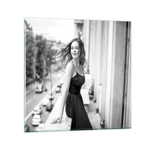 Impression sur verre - Image sur verre - Certainement un Parisien - 70x70 cm