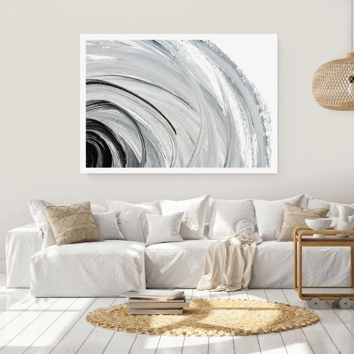 Affiche - Poster - Composition orbitale - 70x50 cm