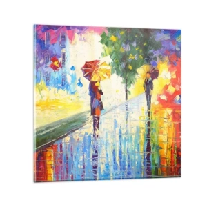 Impression sur verre - Image sur verre - Et tout est clair - 40x40 cm