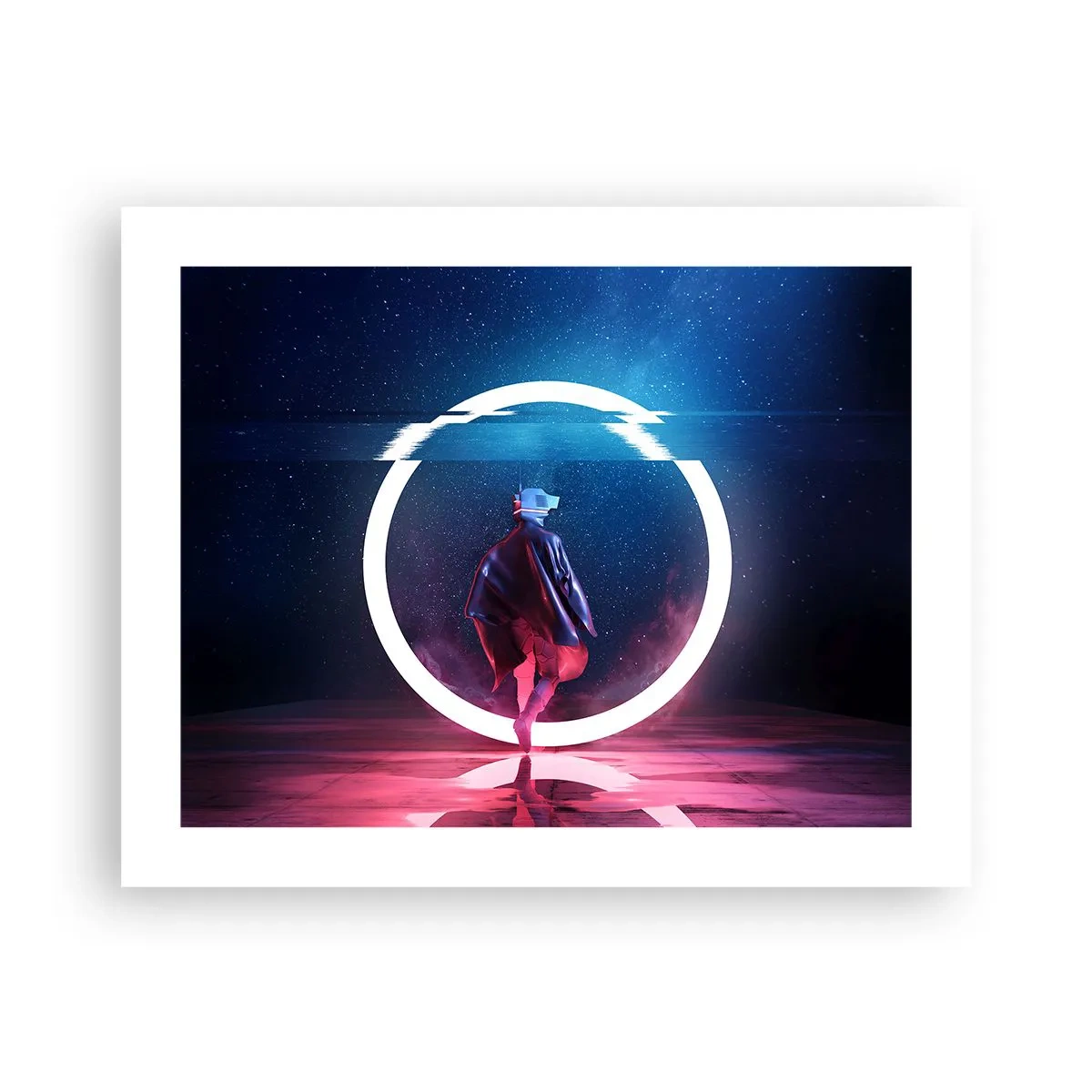 Affiche - Poster - Entre deux mondes - 50x40 cm