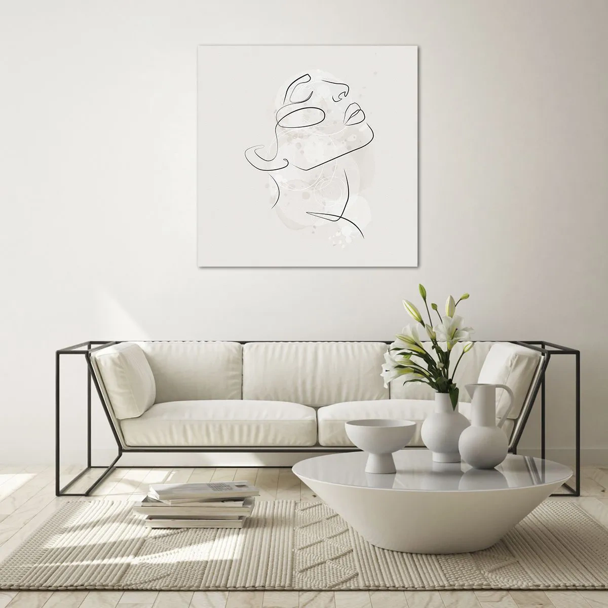 Impression sur verre - Image sur verre - L'esquisse d'un rêve - 60x60 cm