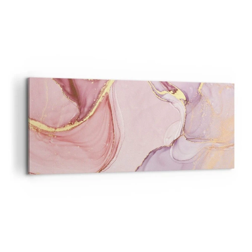 Impression sur toile - Image sur toile - Caresse de couleurs - 100x40 cm