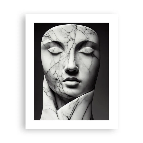 Affiche - Poster - Marmurowe kształty - 40x50 cm