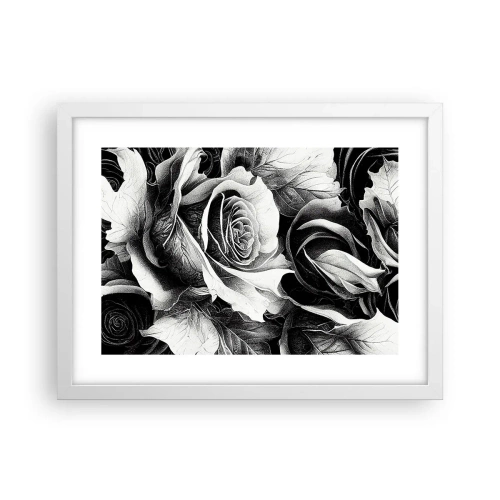 Affiche dans un cadre blanc - Poster - Toujours une reine - 40x30 cm