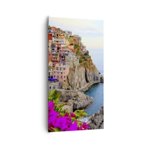 Impression sur toile - Image sur toile - La ville qui rit - 65x120 cm