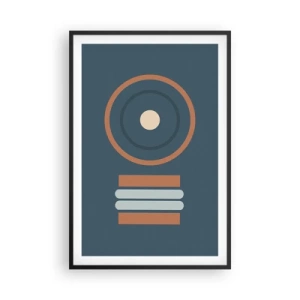 Affiche dans un cadre noir - Poster - Essence des choses - 61x91 cm