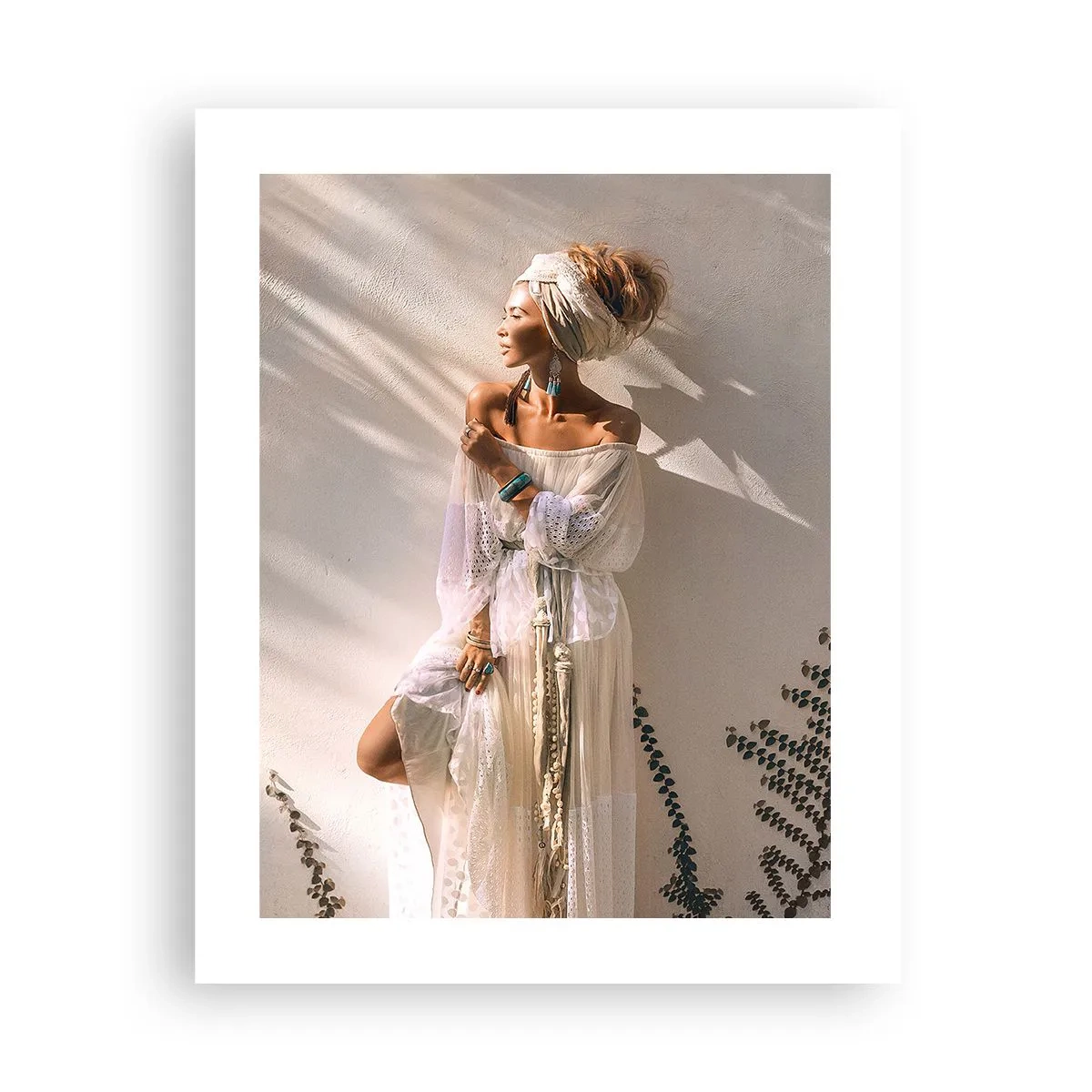 Affiche - Poster - Le soleil et la fille - 40x50 cm