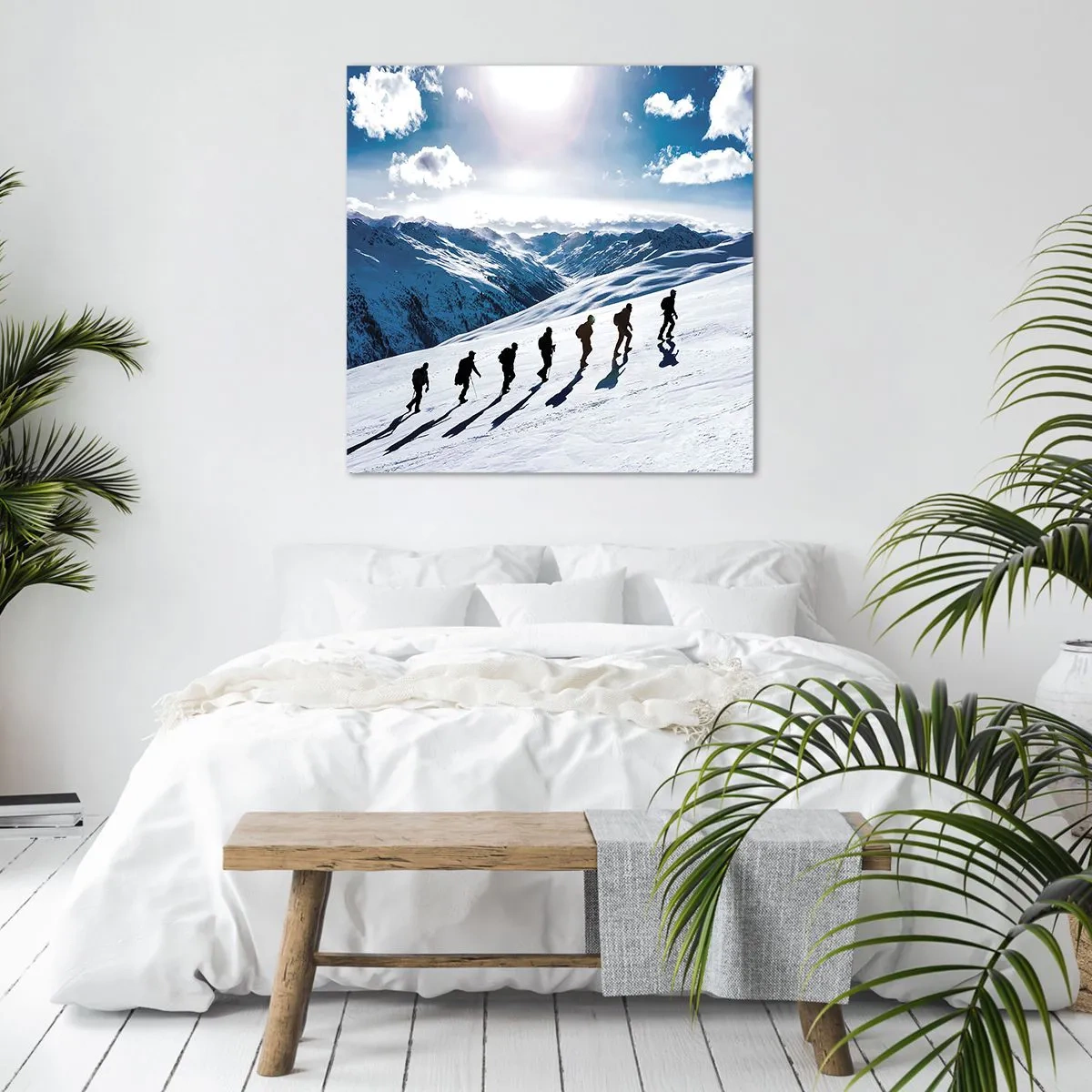 Impression sur toile - Image sur toile - L'équipe des conquérants - 60x60 cm