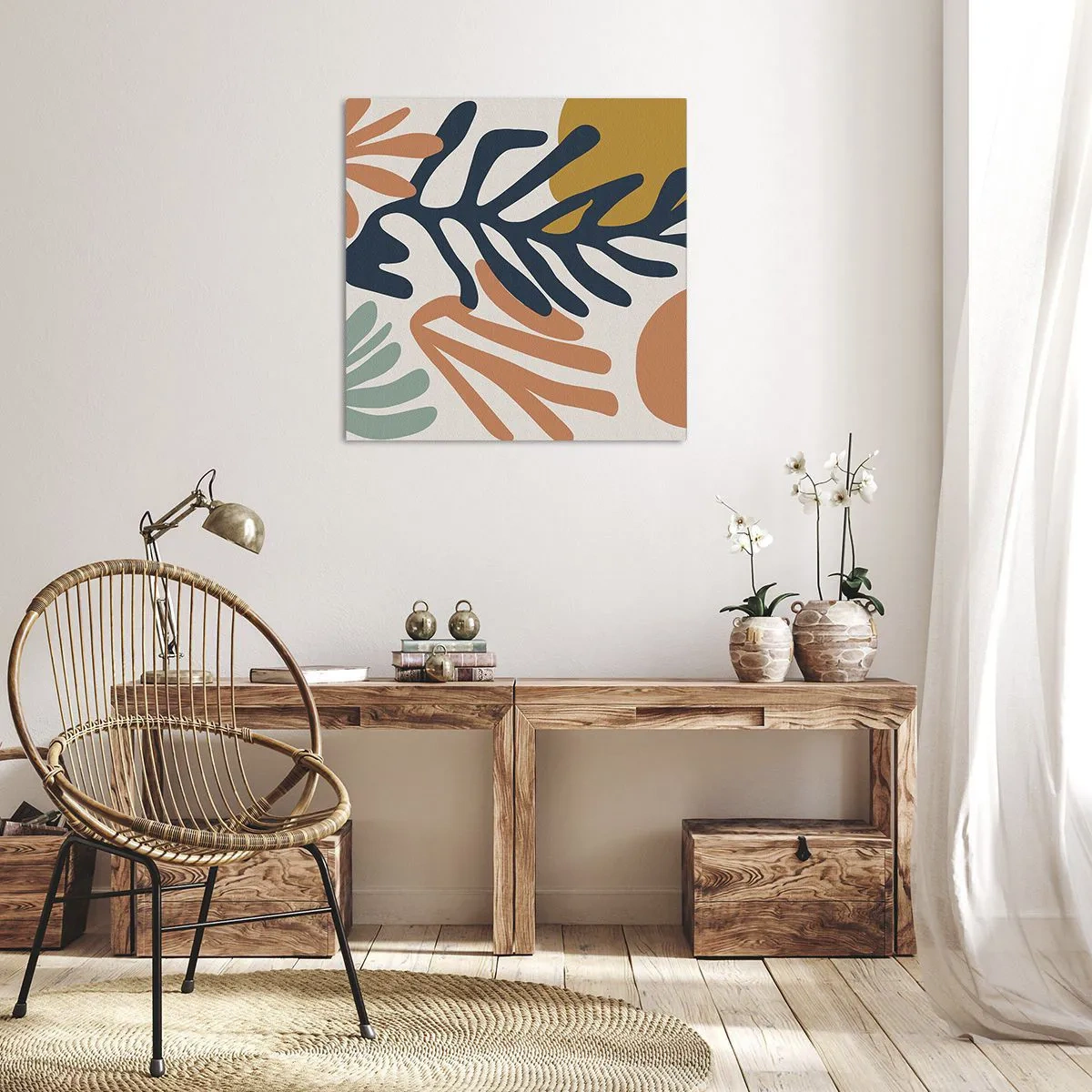 Impression sur toile - Image sur toile - Mers de corail - 40x40 cm