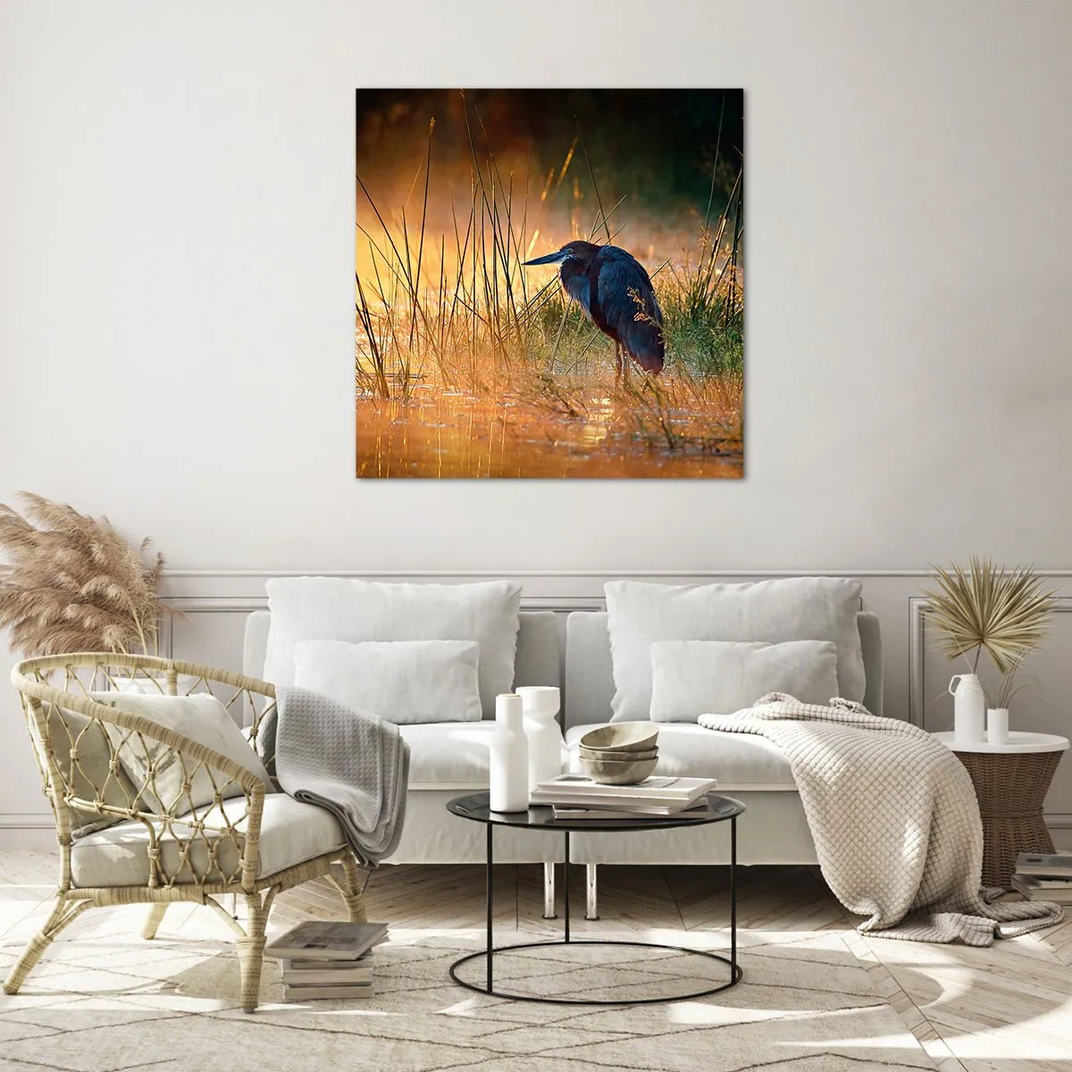 Impression sur verre - Image sur verre - Allez, laissez-moi en paix avec ces photos - 70x70 cm