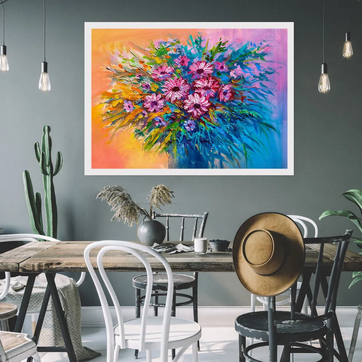 Affiche - Poster - Énergie de la vie - 50x40 cm