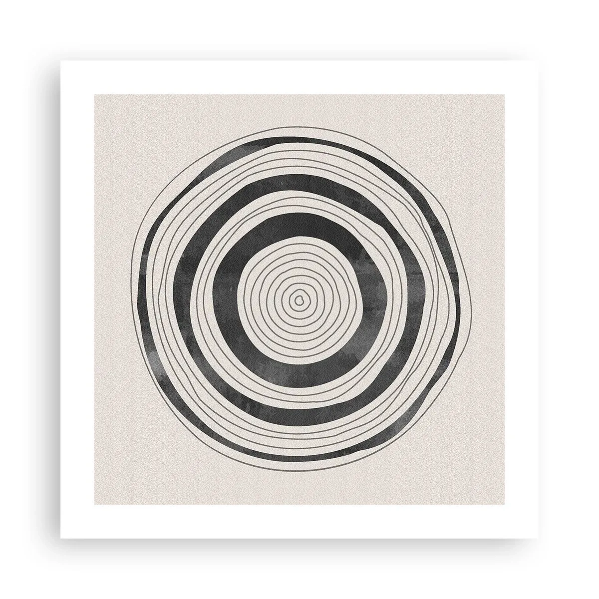 Affiche - Poster - Ce qui est important c'est ce qu'il y a entre les deux - 50x50 cm