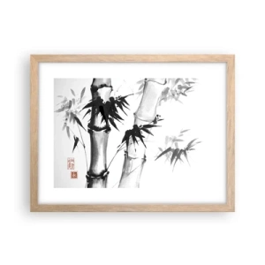 Affiche dans un chêne clair - Poster - Gros plan sur l'orient - 40x30 cm