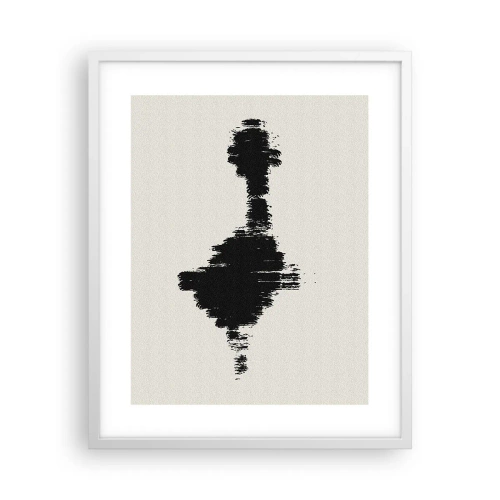 Affiche dans un cadre blanc - Poster - Vibrations de l'imagination - 40x50 cm