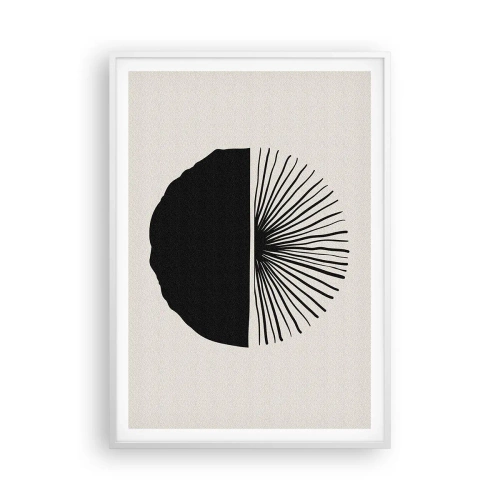 Affiche dans un cadre blanc - Poster - Une gamme de possibilités - 70x100 cm