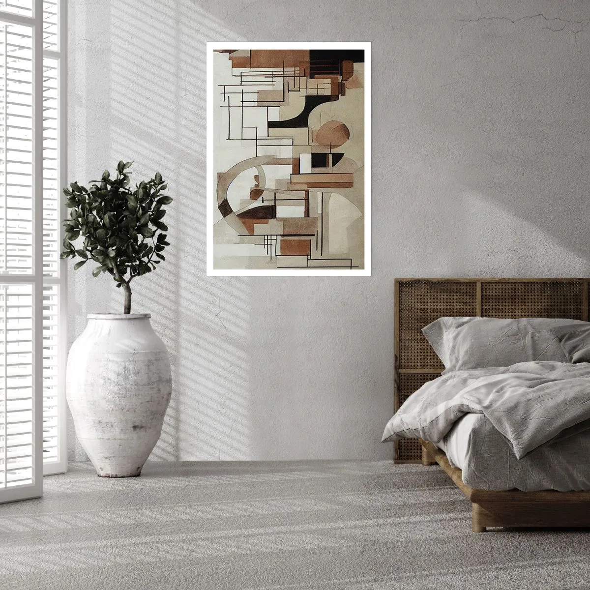 Affiche - Poster - Paysage urbain 2.0 - 40x50 cm