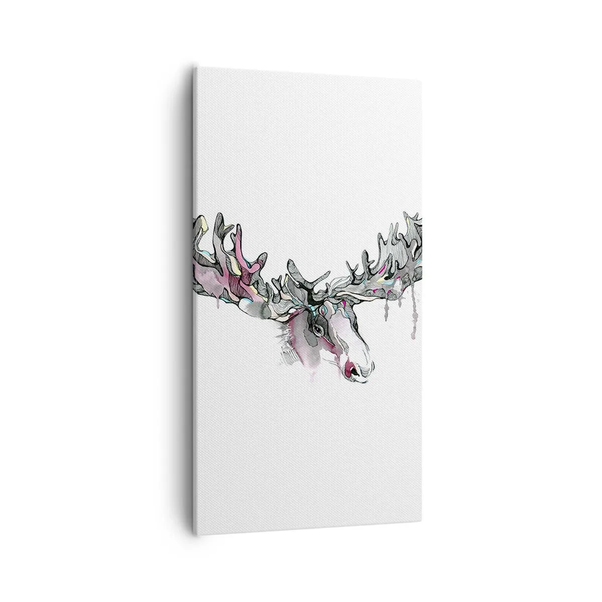 Impression sur toile - Image sur toile - Couronne du roi de la forêt - 55x100 cm