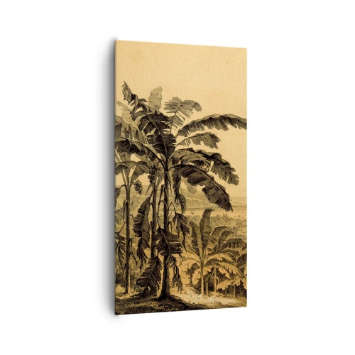 Impression sur toile - Image sur toile - Dans un climat colonial - 65x120 cm