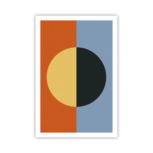 Affiche - Poster - Composition de chaleur et de fraîcheur - 61x91 cm