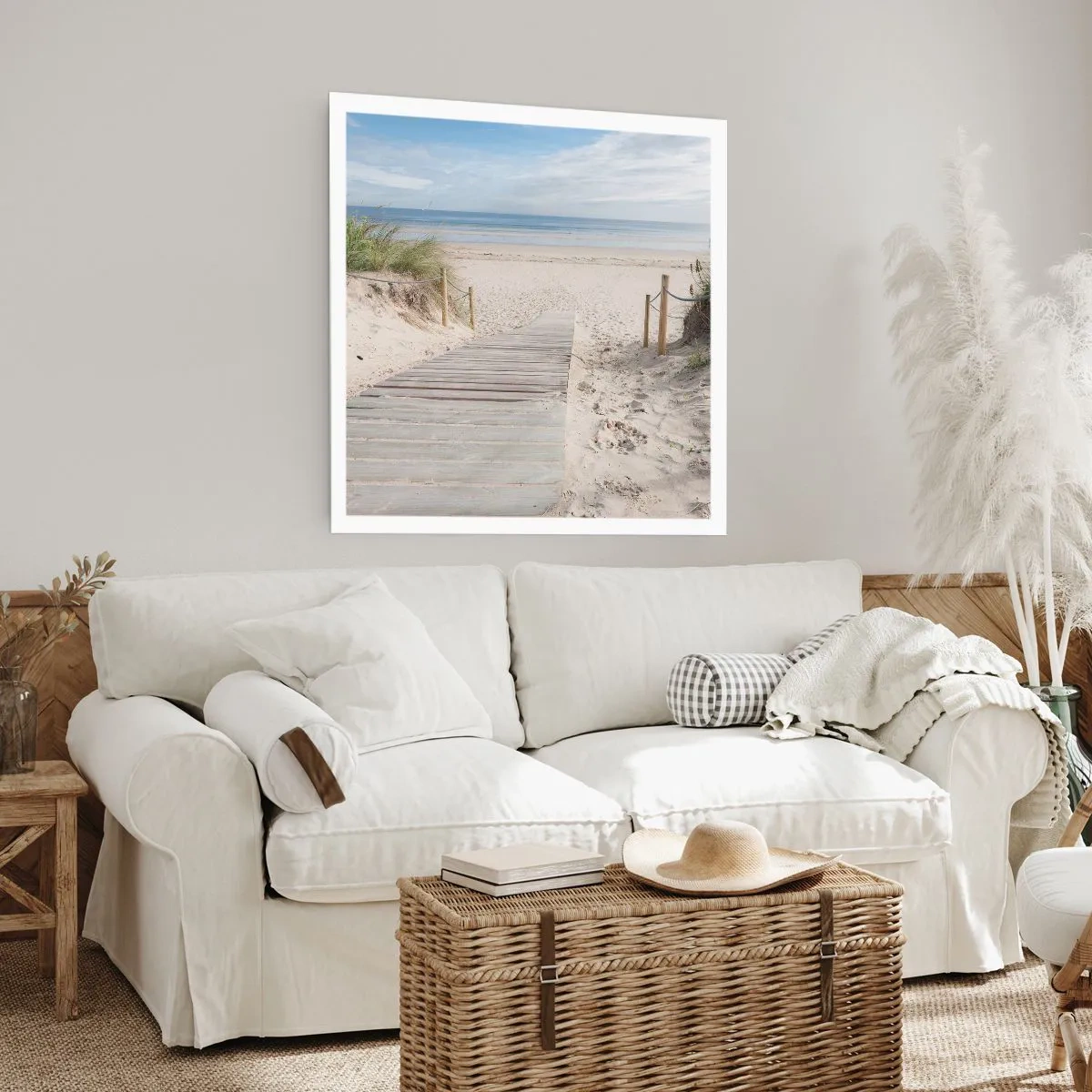 Affiche - Poster - A l'horizon - 30x30 cm