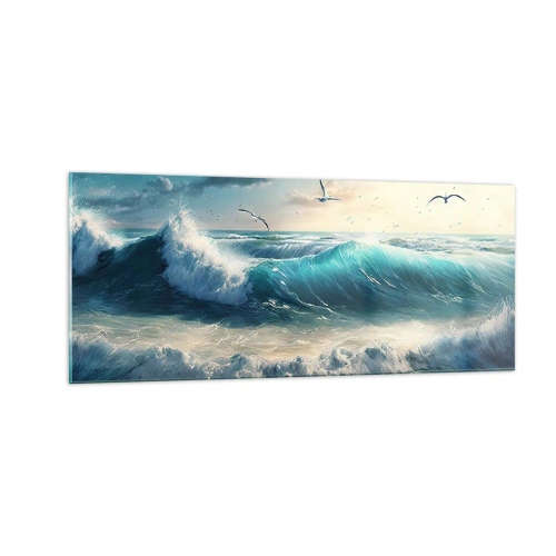 Impression sur verre - Image sur verre - Ça bourdonne seulement pour toi - 100x40 cm