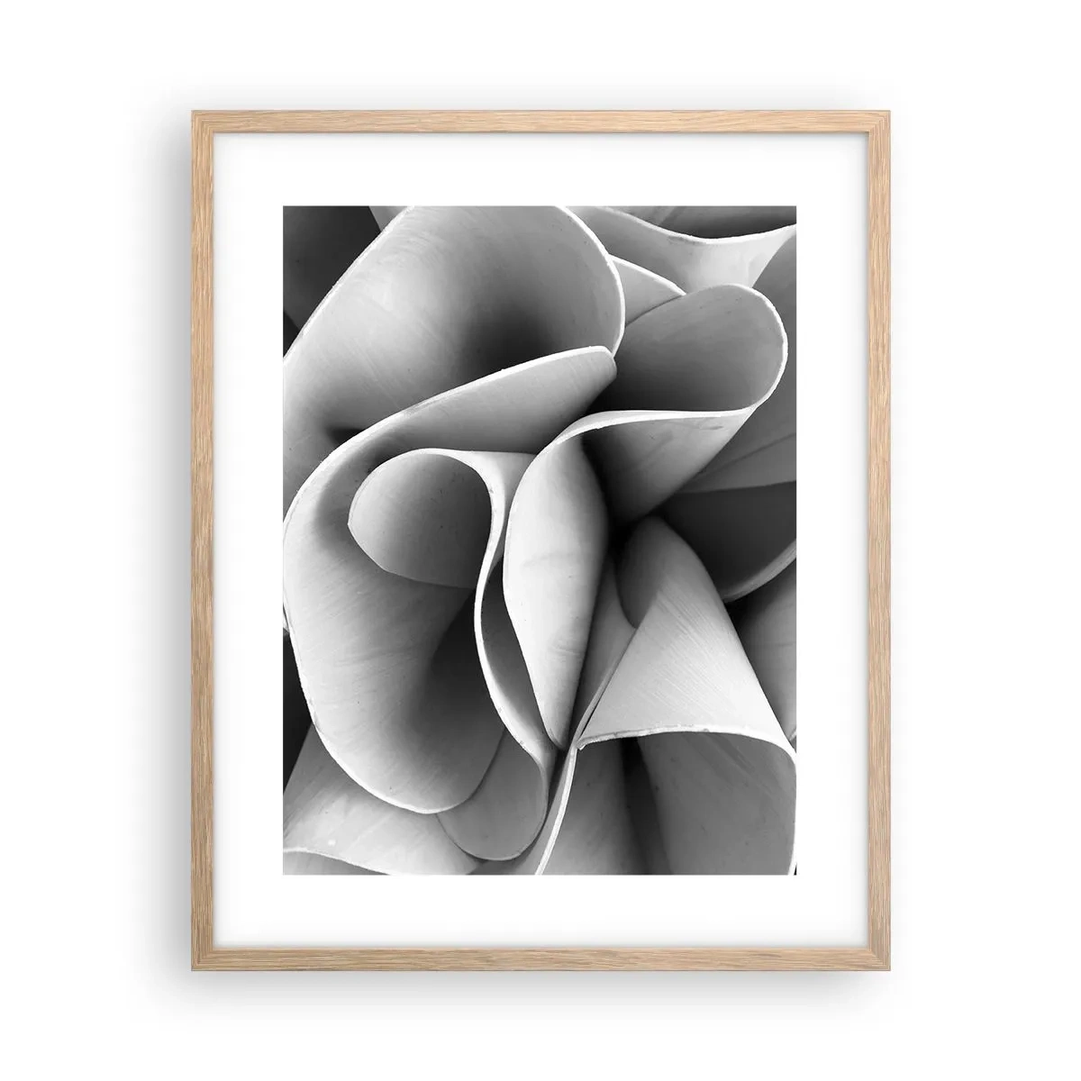 Affiche dans un chêne clair - Poster - Il s'en passe dans l'espace - 40x50 cm