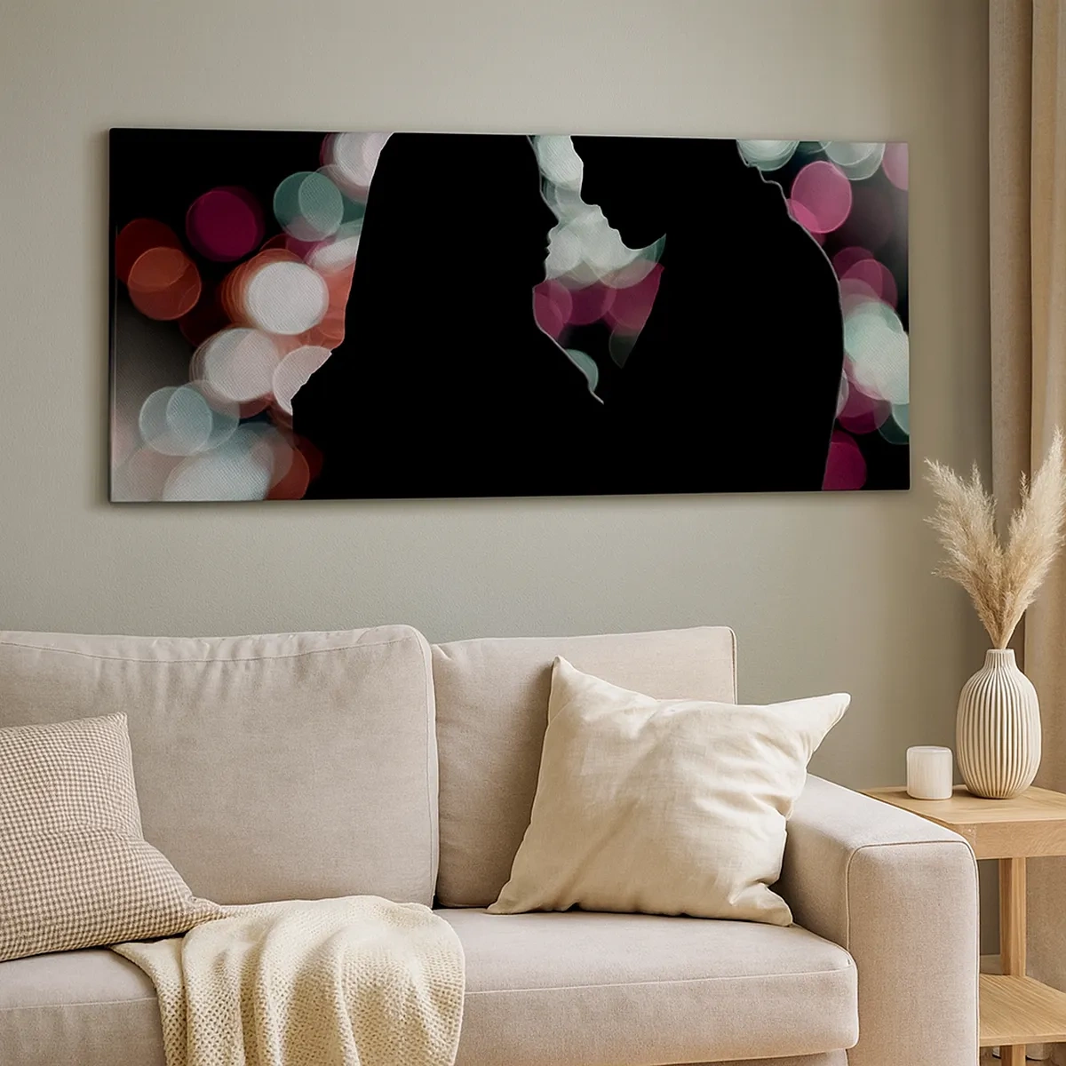 Impression sur toile - Image sur toile - Oui! - 30x30 cm