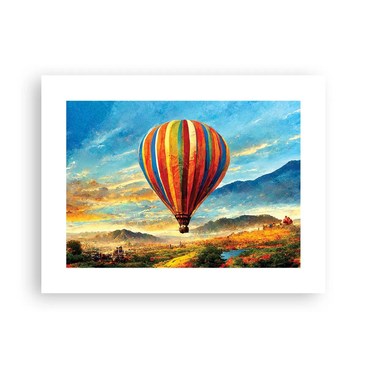 Affiche - Poster - Dans le silence on voit mieux - 40x30 cm