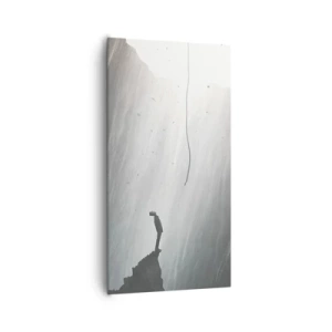 Impression sur toile - Image sur toile - Il y a toujours une issue - 65x120 cm