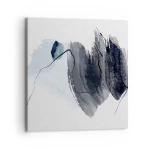 Impression sur toile - Image sur toile - Intensité et mouvement - 70x70 cm