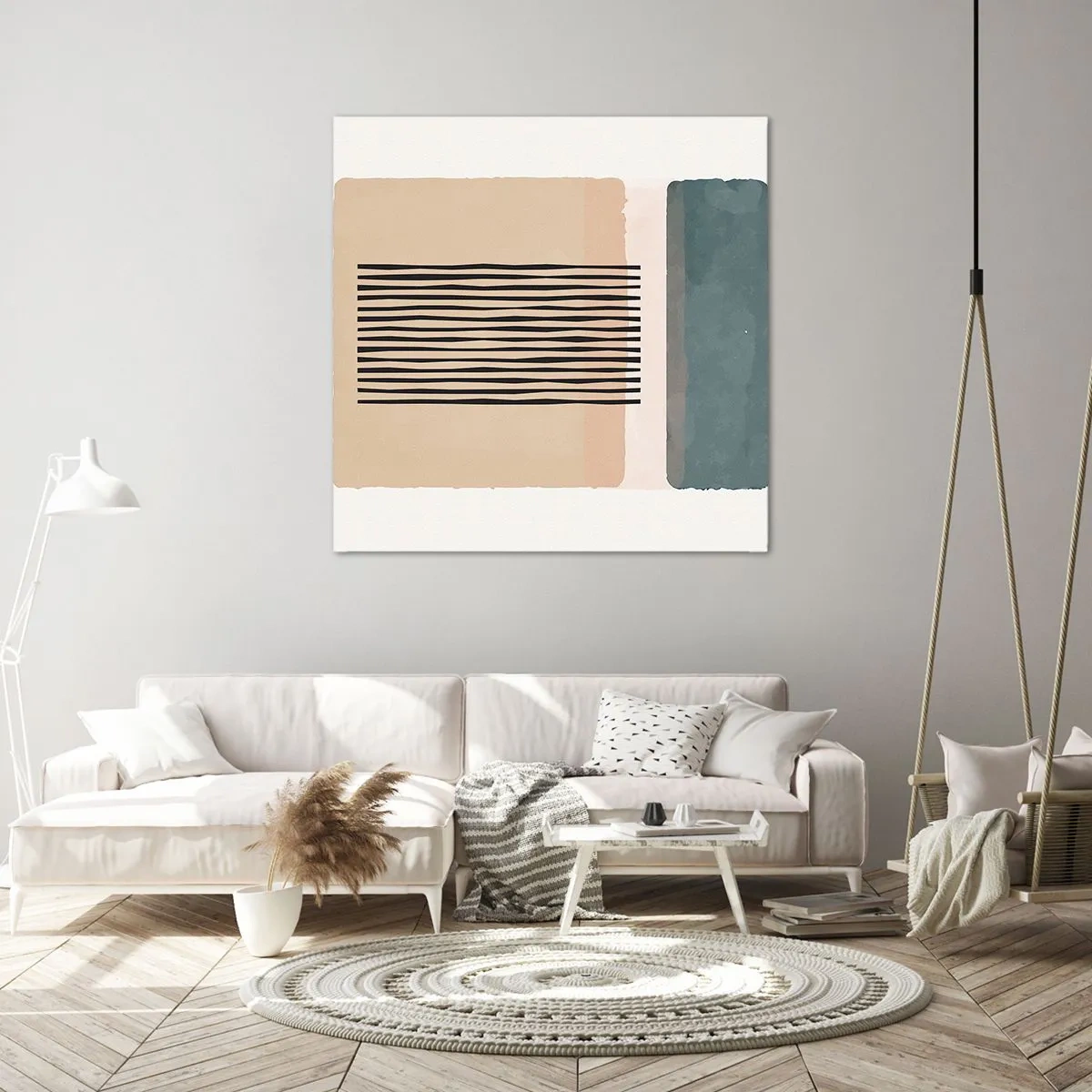 Impression sur toile - Image sur toile - Tout est en ordre - 40x40 cm