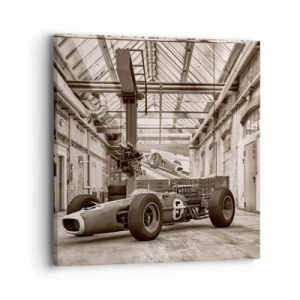 Impression sur toile - Image sur toile - Le repos du guerrier - 40x40 cm