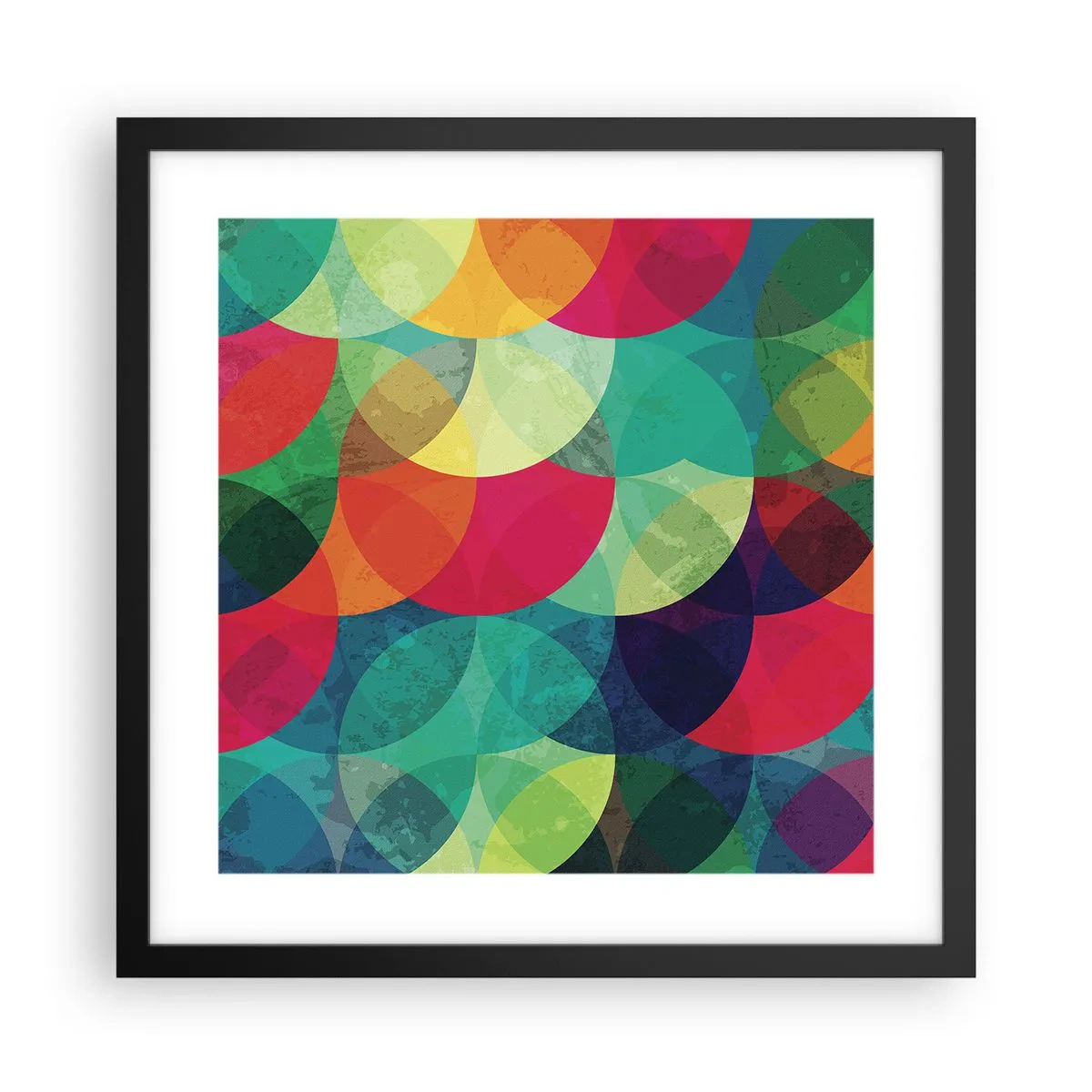 Affiche dans un cadre noir - Poster - Ascension - 40x40 cm