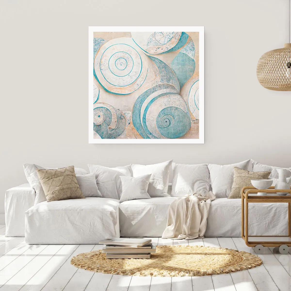 Affiche - Poster - Que cache la coque ? - 50x50 cm