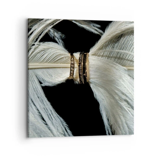 Impression sur toile - Image sur toile - ... et je ne te laisserai pas ... - 70x70 cm