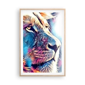 Affiche dans un chêne clair - Poster - L'intelligence de la nature - 61x91 cm