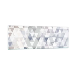 Impression sur verre - Image sur verre - En rythme de trois - 90x30 cm