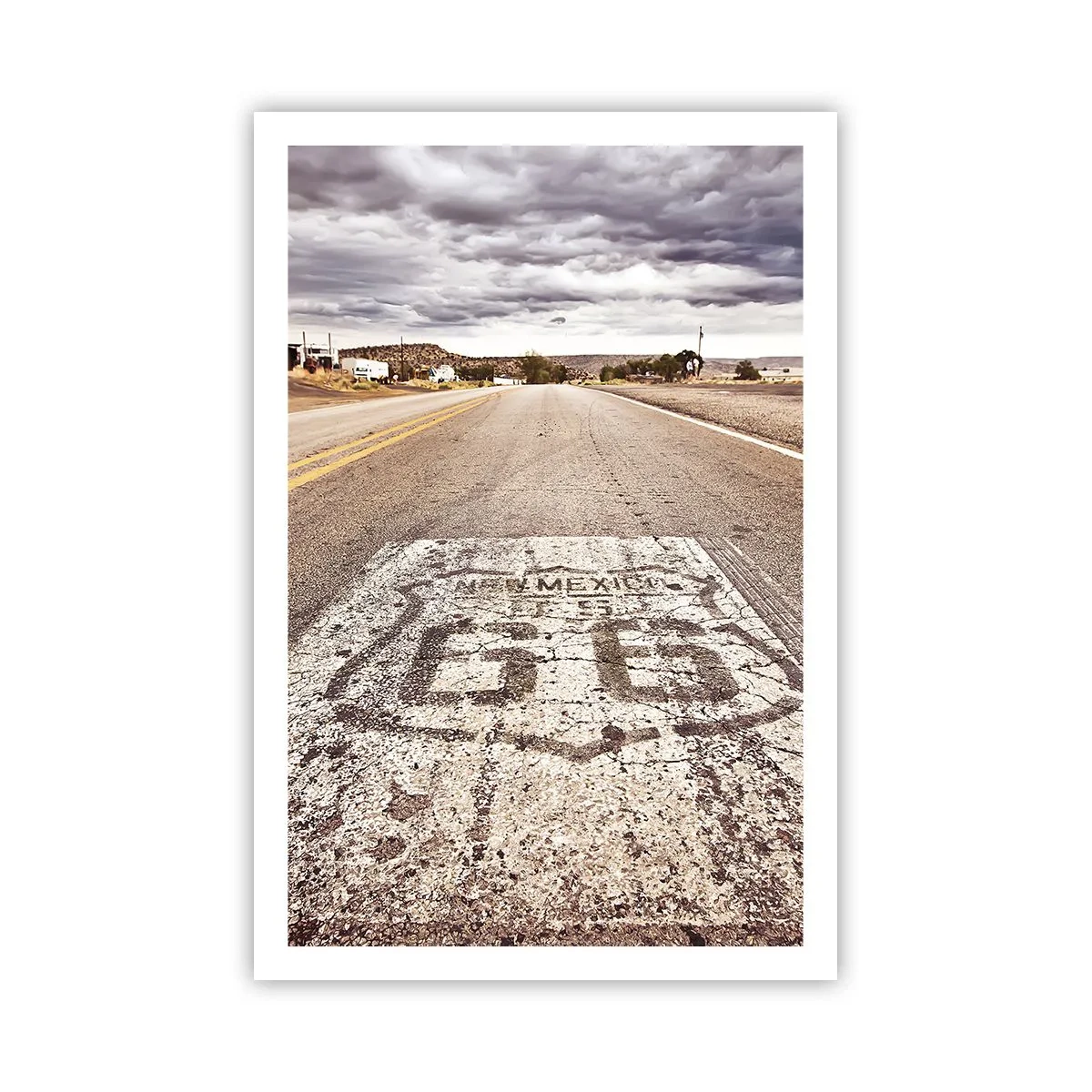 Affiche - Poster - Mother Road - une légende américaine - 61x91 cm