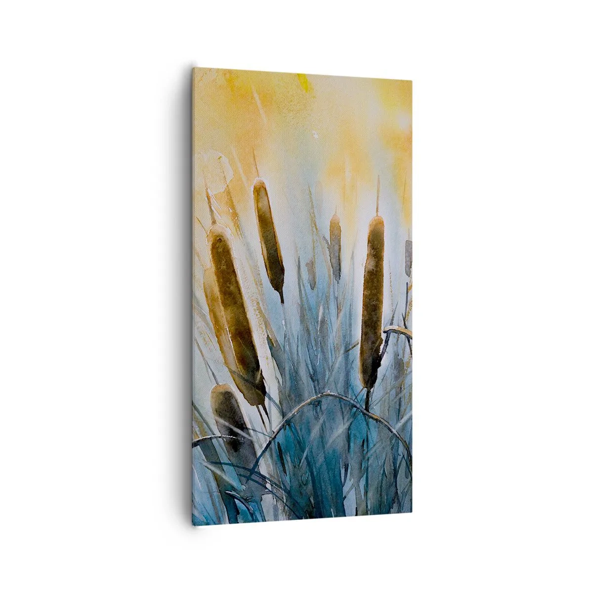 Impression sur toile - Image sur toile - Fraicheur de l'eau, chaleur du soleil - 65x120 cm