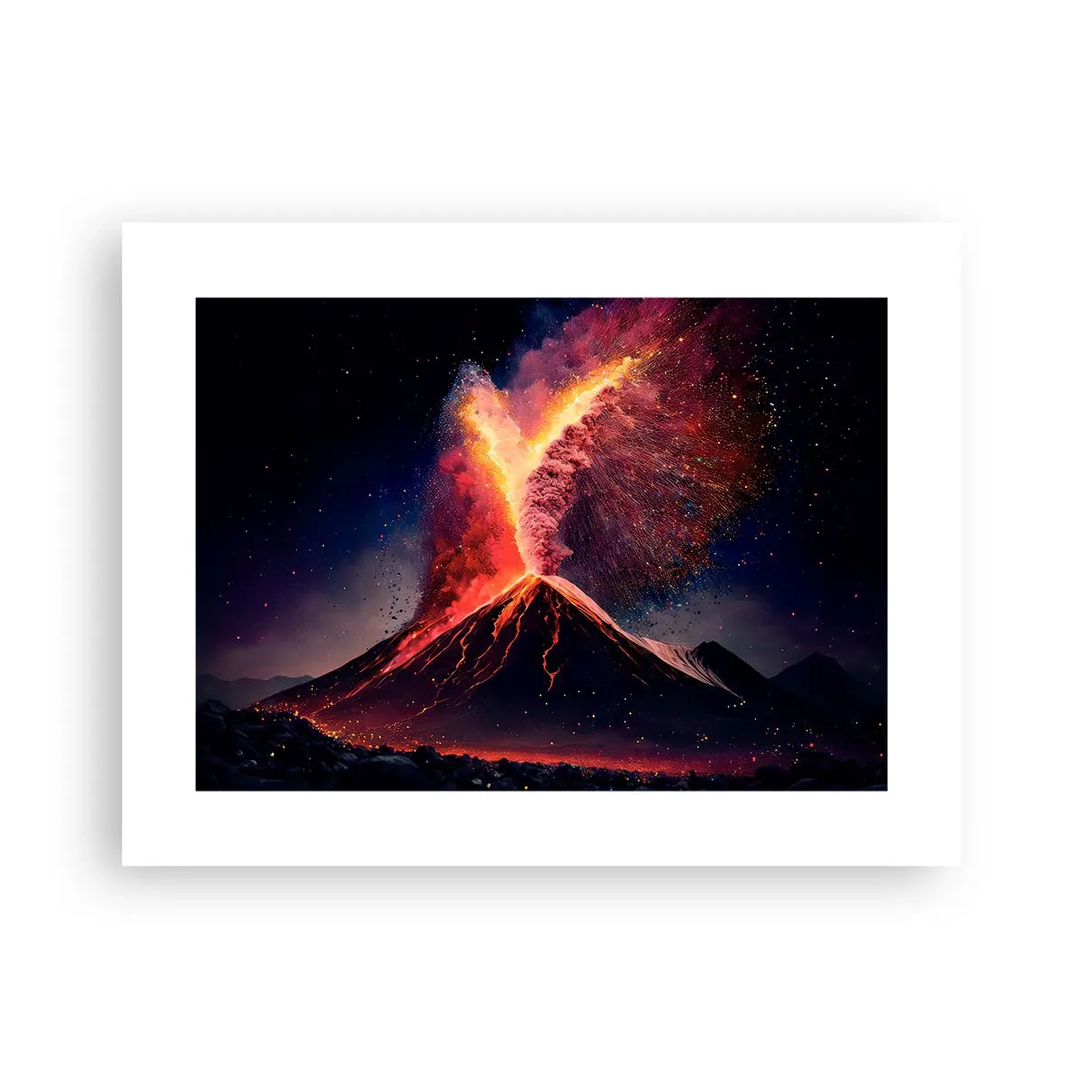 Affiche - Poster - Beauté et horreur - 40x30 cm